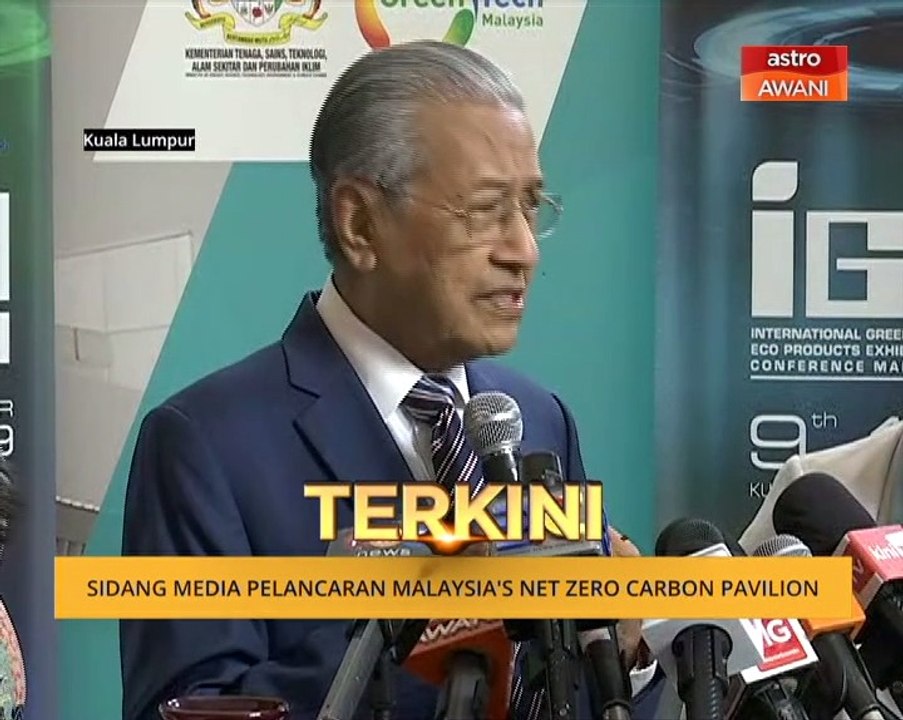 Sidang Media Pelancaran Malaysia's Net Zero Car...