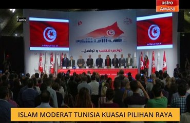 Islam Moderat Tunisia kuasai pilihan raya