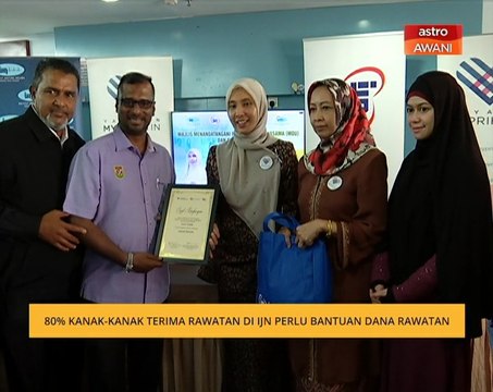 80% kanak-kanak terima rawatan di IJN perlu bantuan dana rawatan