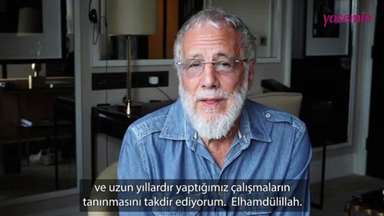 Dünyaca ünlü sanatçı Yusuf İslam'dan Erdoğan'a teşekkür: Çabasına hayranım!