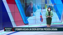 3 Pemimpin Negara Uni Eropa Temui Volodymyr Zelensky di Kiev Jadi Simbol Dukungan untuk Ukraina