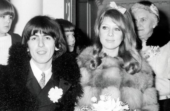 Pattie Boyd turned down a date with Beatles star George Harrison, but fate brought them back together