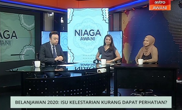 Niaga AWANI: Belanjawan 2020 - Isu kelestarian kurang dapat perhatian?