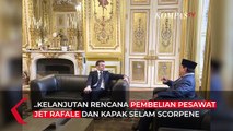 Prabowo Temui Macron, Bahas Kelanjutan Pembelian Jet Rafale