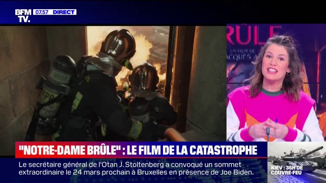 Notre-Dame brûle , le film de Jean-Jacques Annaud qui nous emmène au cœur de l'incendie de la cathédrale