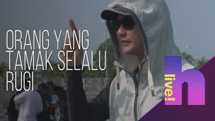 hLive! - 'Orang yang tamak selalu rugi' - Farid Kamil