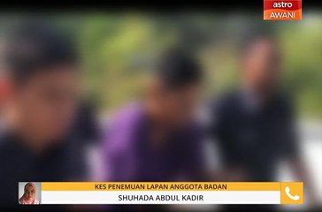 Suspek kerat lapan tubuh manusia direman