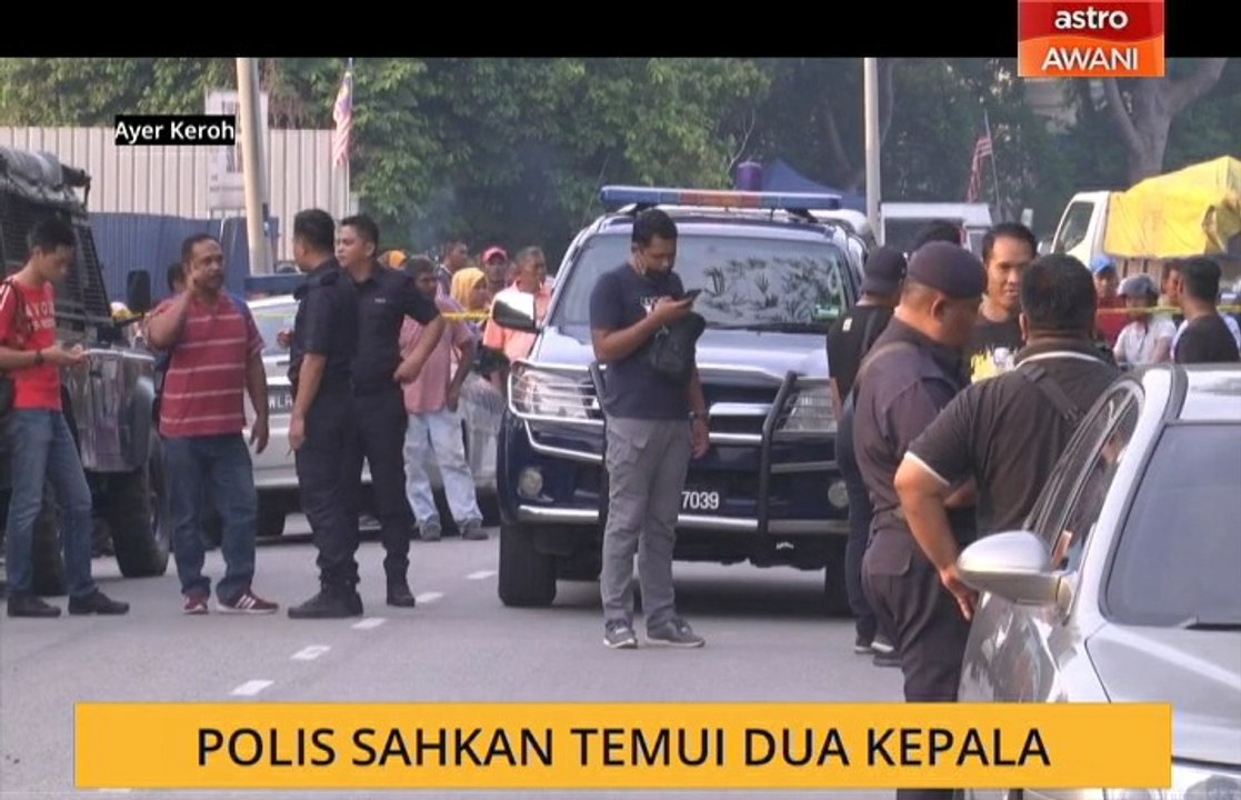 Polis sahkan temui dua kepala