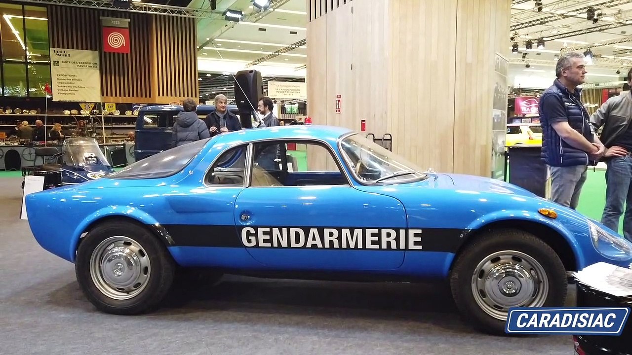 Retromobile 2022 : stand gendarmerie