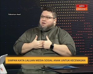 Simpan kata laluan media sosial anak untuk kecemasan