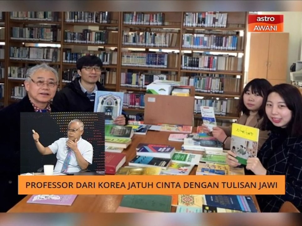 AWANI Pagi: Professor dari Korea jatuh cinta dengan tulisan Jawi