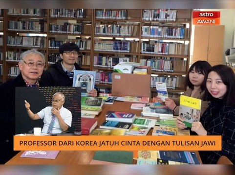AWANI Pagi: Professor dari Korea jatuh cinta dengan tulisan Jawi