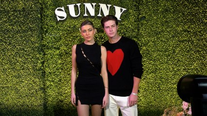 Amelie Zilber, Blake Gray attend the Sunny Vodka launch party in Los Angeles
