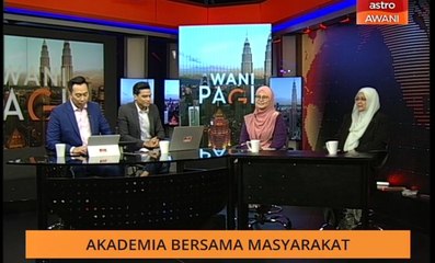 AWANI Pagi: Akademia bersama masyarakat
