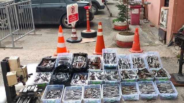 Silah kaçakçılarına 5 ilde operasyon: 44 gözaltı