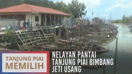 Nelayan pantai Tanjung Piai bimbang jeti usang