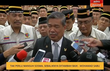 Tak perlu mansuh SOSMA, sebaliknya ditambah baik - Mohamad Sabu