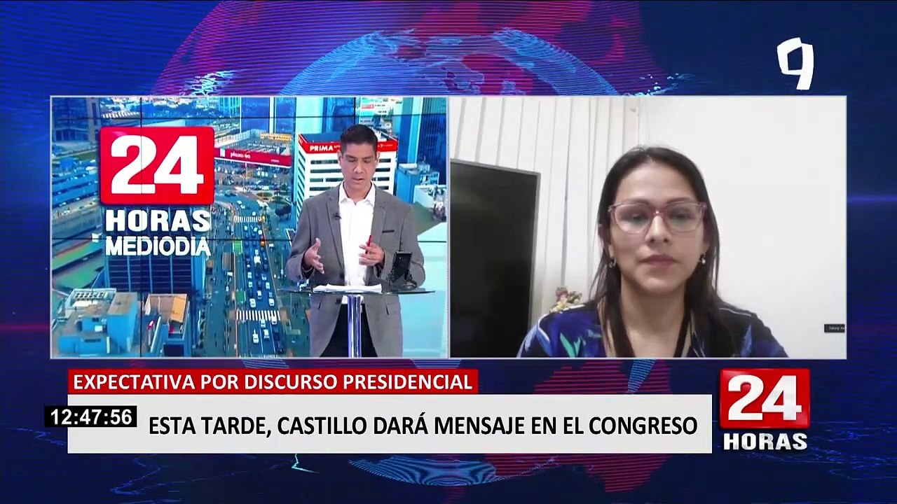 Silvana Torres sobre Castillo en el Congreso: “hay una oposición provocadora y golpista”