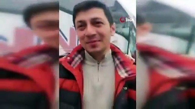 Ukrayna sınırında duygulandıran görüntü! Sosyal medyada herkes bu videoyu paylaşıyor