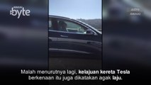 #AWANIByte: Lelaki dipercayai tidur sambil memandu, guna mode Autopilot kereta Tesla