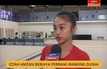 Izzah Amzan berjaya perbaiki ranking dunia