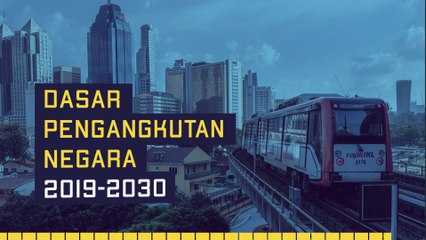 [INFOGRAFIK] Dasar Pengangkutan Negara 2019-2030