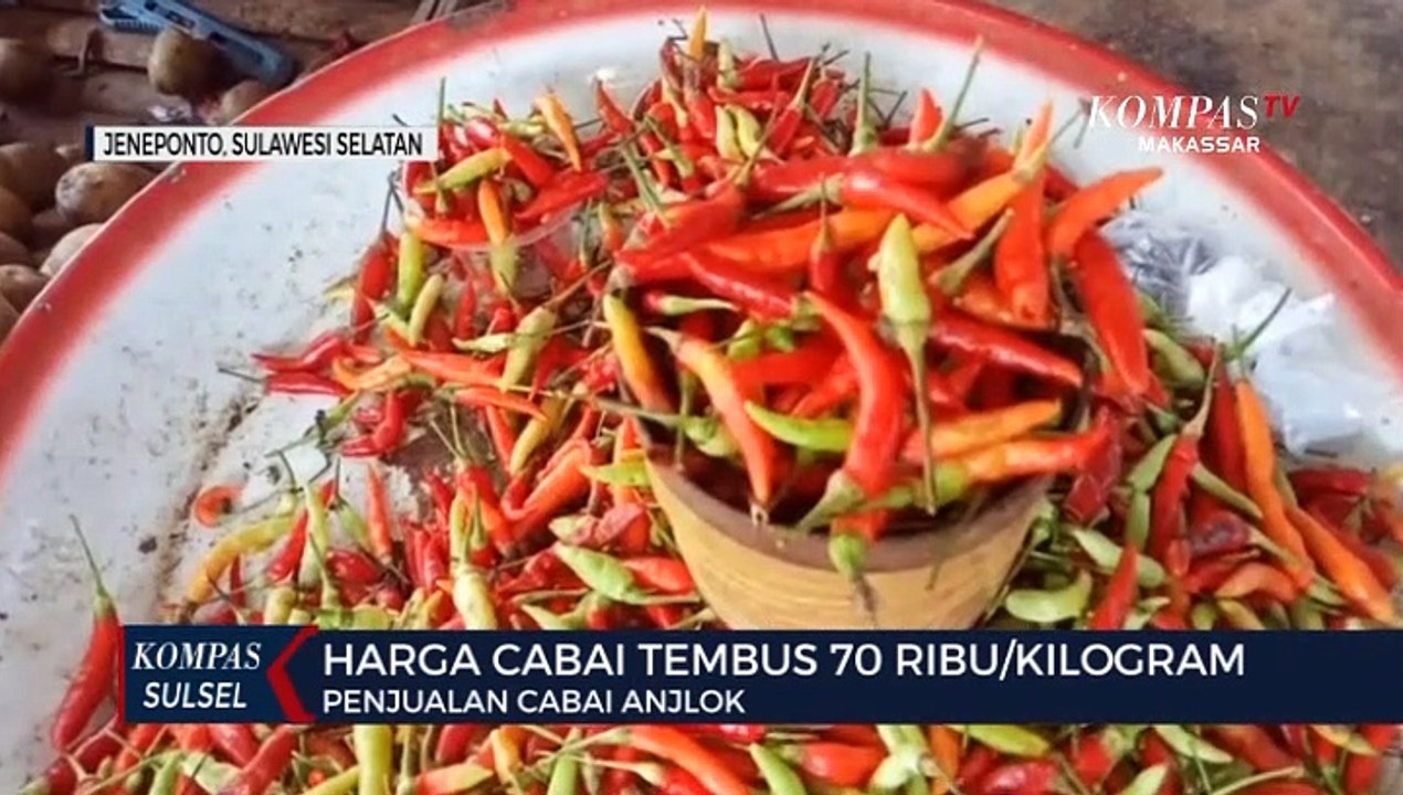 Harga Cabai Tembus 70 RibuKilogram