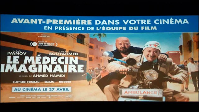 Avant-première du film LE MÉDECIN IMAGINAIRE à UGC va, le 14 mars 2022