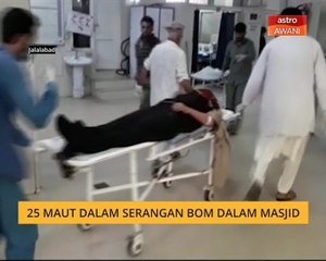 25 maut dalam serangan bom dalam masjid