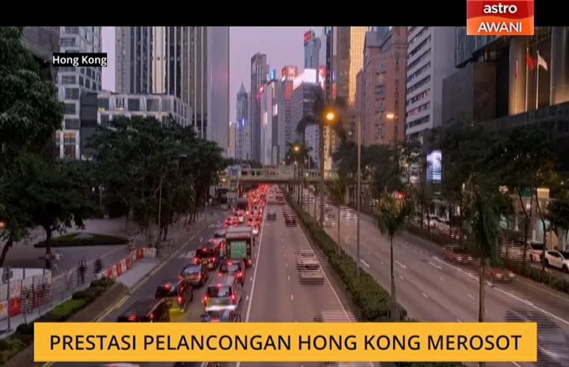 Prestasi pelancongan Hong Kong merosot
