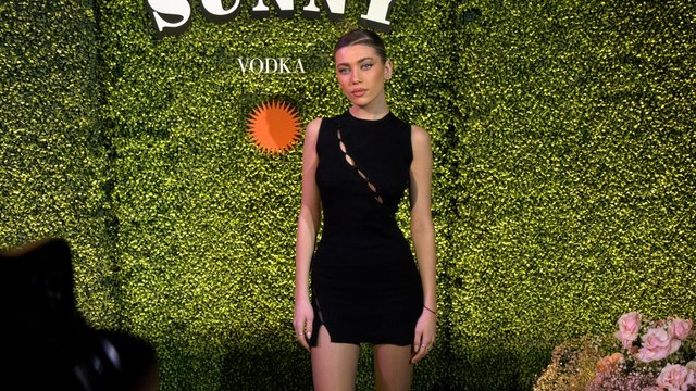 Amelie Zilber attends the Sunny Vodka launch party in Los Angeles