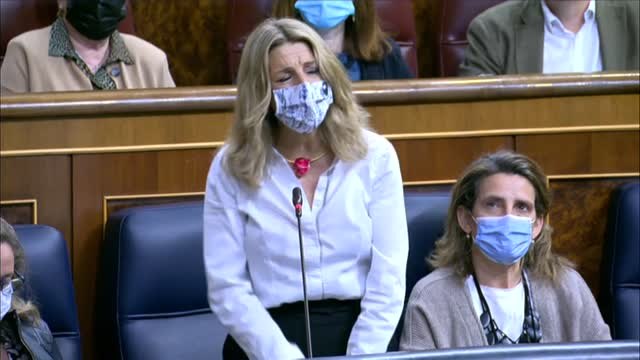 Yolanda Díaz: El señor Feijóo le está poniendo una alfombra roja a la ultraderecha