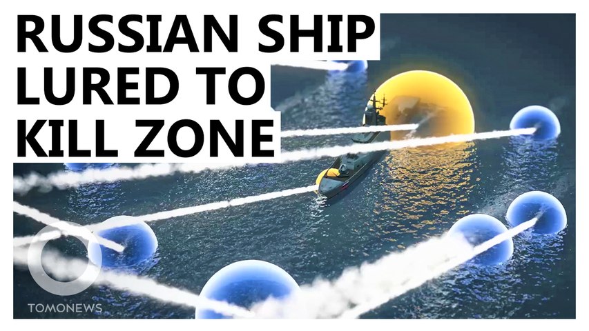 Ukraine Says it Sank Russian Warship After Luring it to Kill Zone