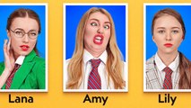 TYPES OF STUDENTS ON PICTURE DAY Funny Situations At School by 123 GO