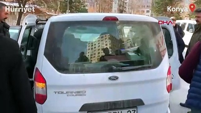 Konya'da korku dolu anlar... İçindeki çocukla otomobili çaldı! DHA ekibi, şüphelinin yakalanmasını sağladı