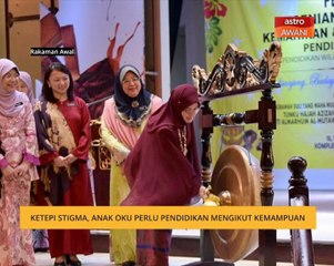 Ketepi stigma, anak OKU perlu pendidikan mengikut kemampuan