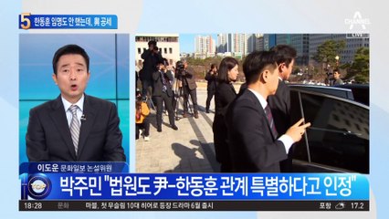 한동훈 임명도 안 했는데…與 “검찰 정치화” 공세