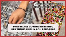 Pria Pamer Beli Es Goyang Rp25 Ribu per Tusuk, Bikin Publik Adu Pendapat