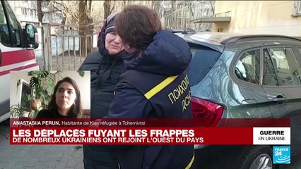 Guerre en Ukraine : "Tous les Russes sont coupables de ce qu'il se passe", assure une réfugiée