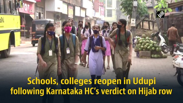 Schools, colleges reopen in Udupi following Karnataka High Court’s verdict on hijab ban