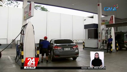 DOE: posible ang tapyas na P12/L sa diesel at P5/L sa gasolina sa susunod na linggo | 24 Oras