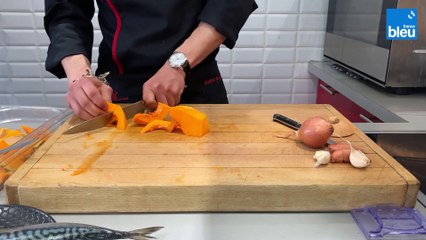Recette du filet de maquereau, purée de butternut, sauce au beurre blanc à la vanille