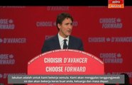 Justin Trudeau menang penggal kedua