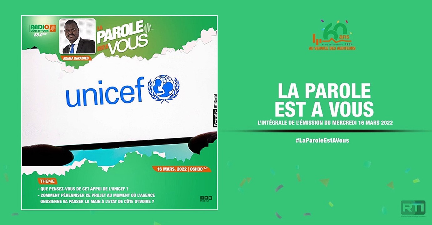La parole est à vous du 16 mars 2022  par Adama Bakayoko [ Radio Côte d'Ivoire ]
