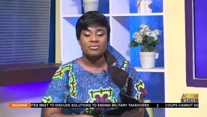 COCCYDYNIA: Tail Bone Pain - Badwam Afisem on Adom TV (16-3-22)