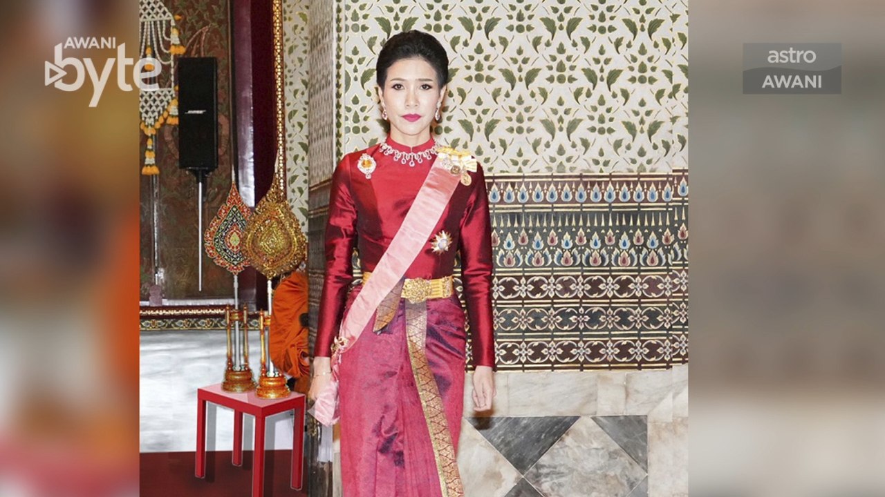 #AWANIByte: 'Tidak setia' - Raja Thailand lucut gelaran diraja peneman diraja