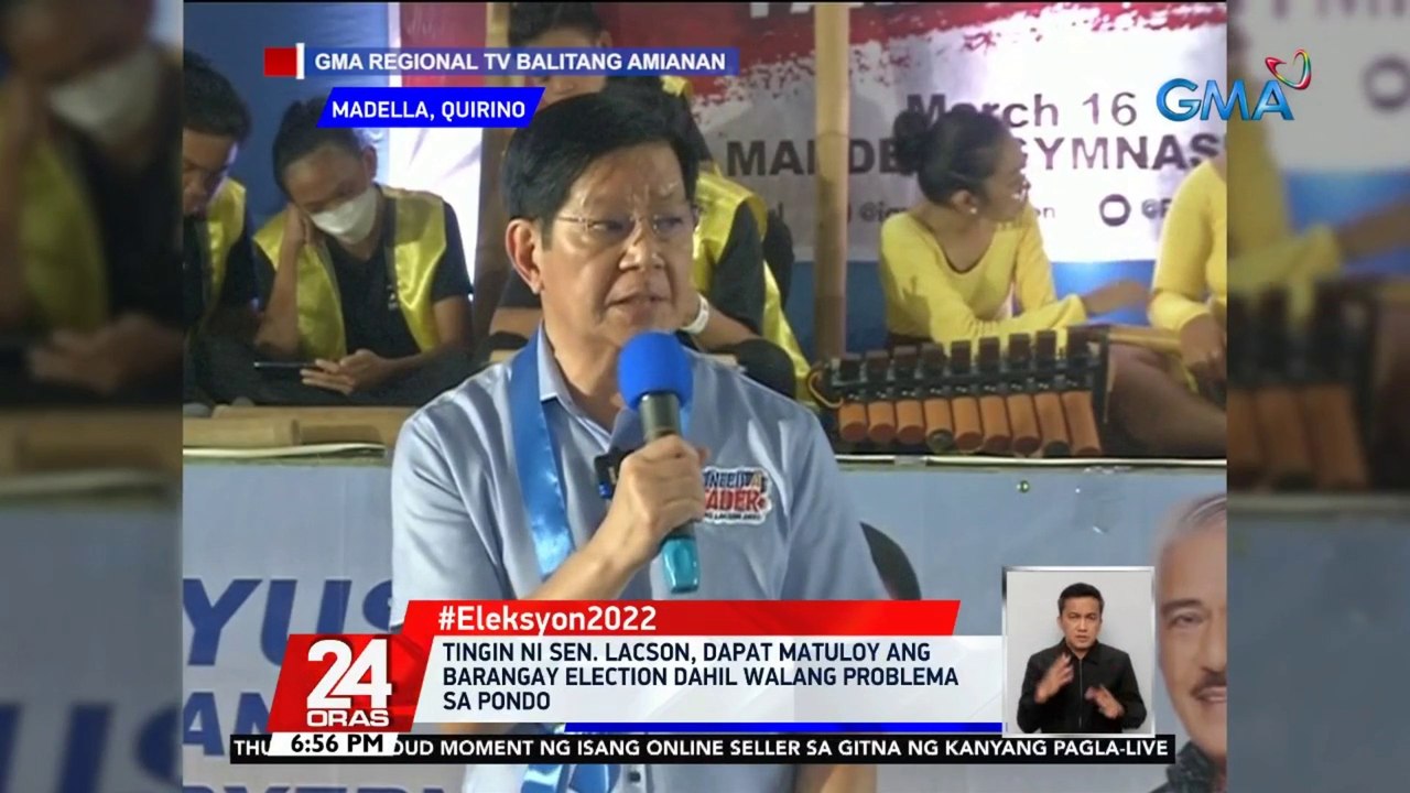 Rekomendasyong 4-day work week para maibsan ang epekto ng mataas na presyo ng langis, suportado ni Sen. Lacson; 'di pabor na itaas ang pasahe | 24 Oras