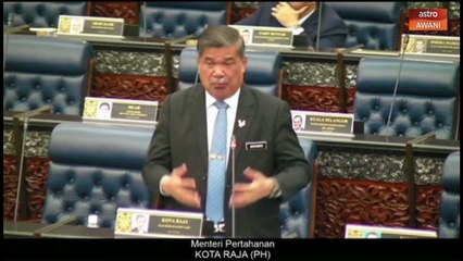 "Di Malaysia ada yang kata tentera hanya makan dan tidur, ini kerana 'awareness' berkurangan" - Mat Sabu