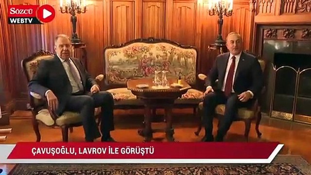 Bakan Çavuşoğlu, Rus mevkidaşı Lavrov ile görüştü