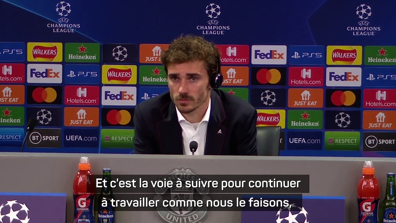 Griezmann : "Nous avons toujours été derrière Simeone"
